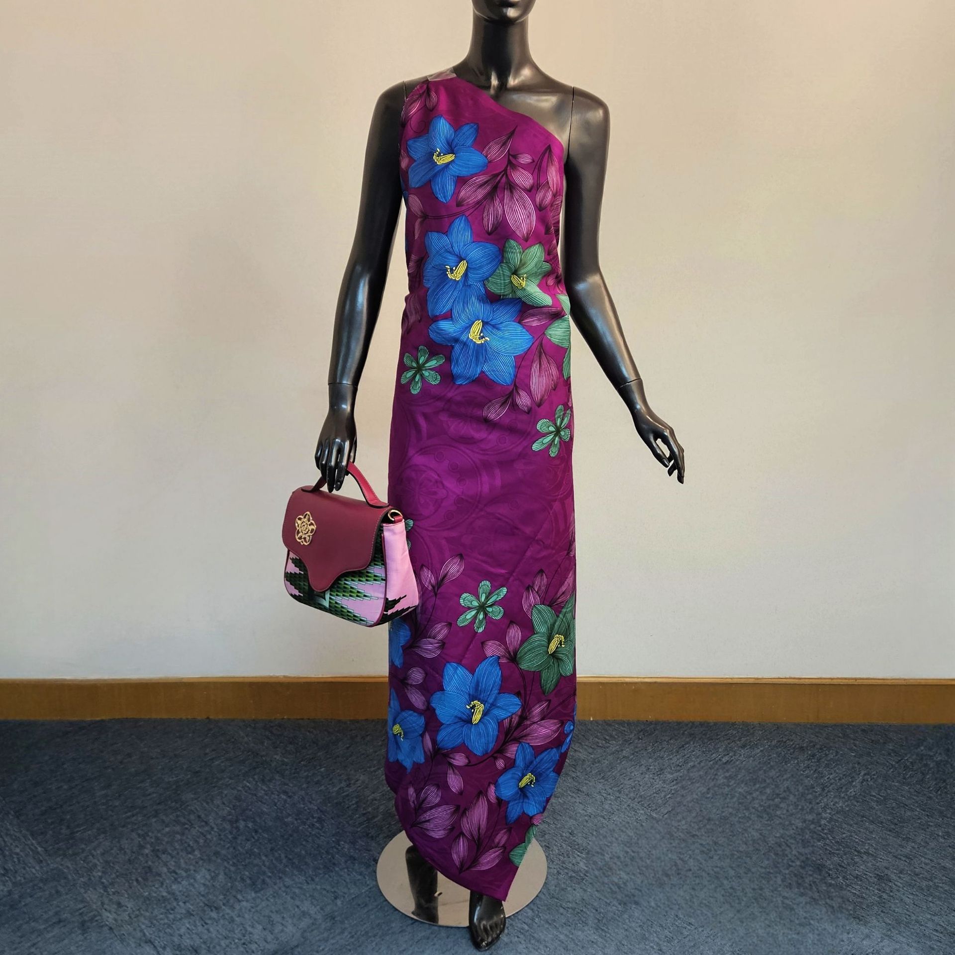 Sewing Batik - Kain Batik Afrika Motif Bunga Cetak