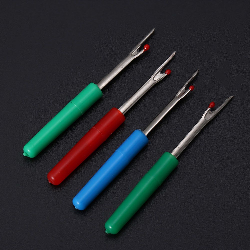 Seam Ripper Tool - 4 Buah Plastik Menangani Kerajinan Benang