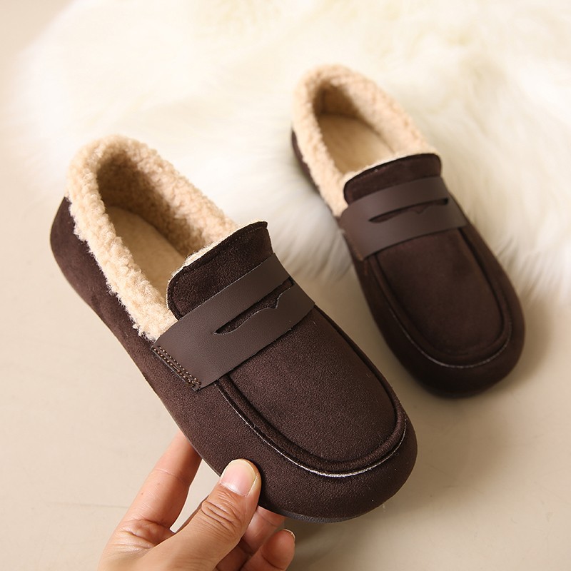 Sewing Fleece - Sepatu Wanita Berbahan Fleece Hangat dengan