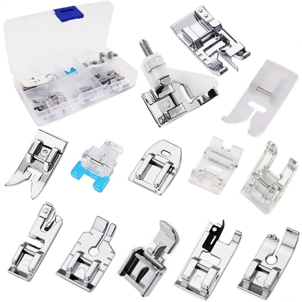 Zipper Foot Presser - 13 buah/kotak Set kaki Presser kaki