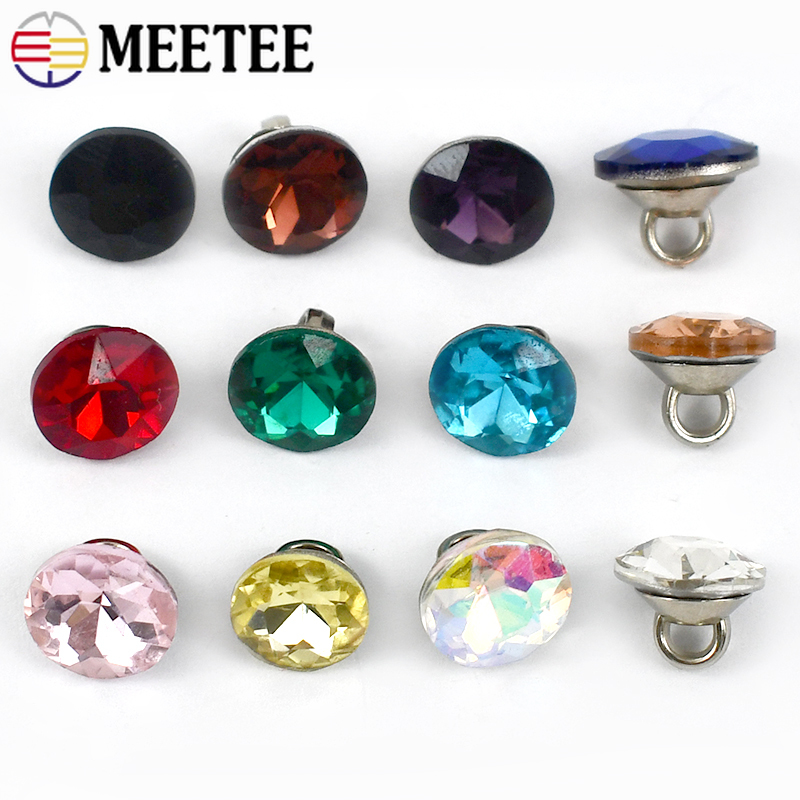 Button Hole Cutter - Meetee 20/50 Buah 9Mm Tombol Berlian