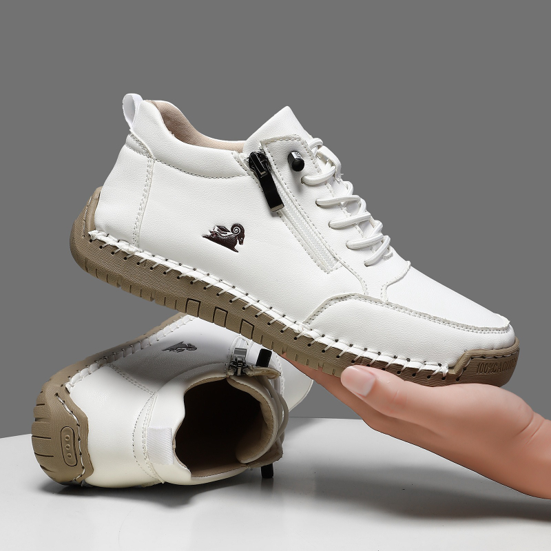 Sewing Latex - Sepatu Sneakers Wanita Sepatu Kasual Kulit
