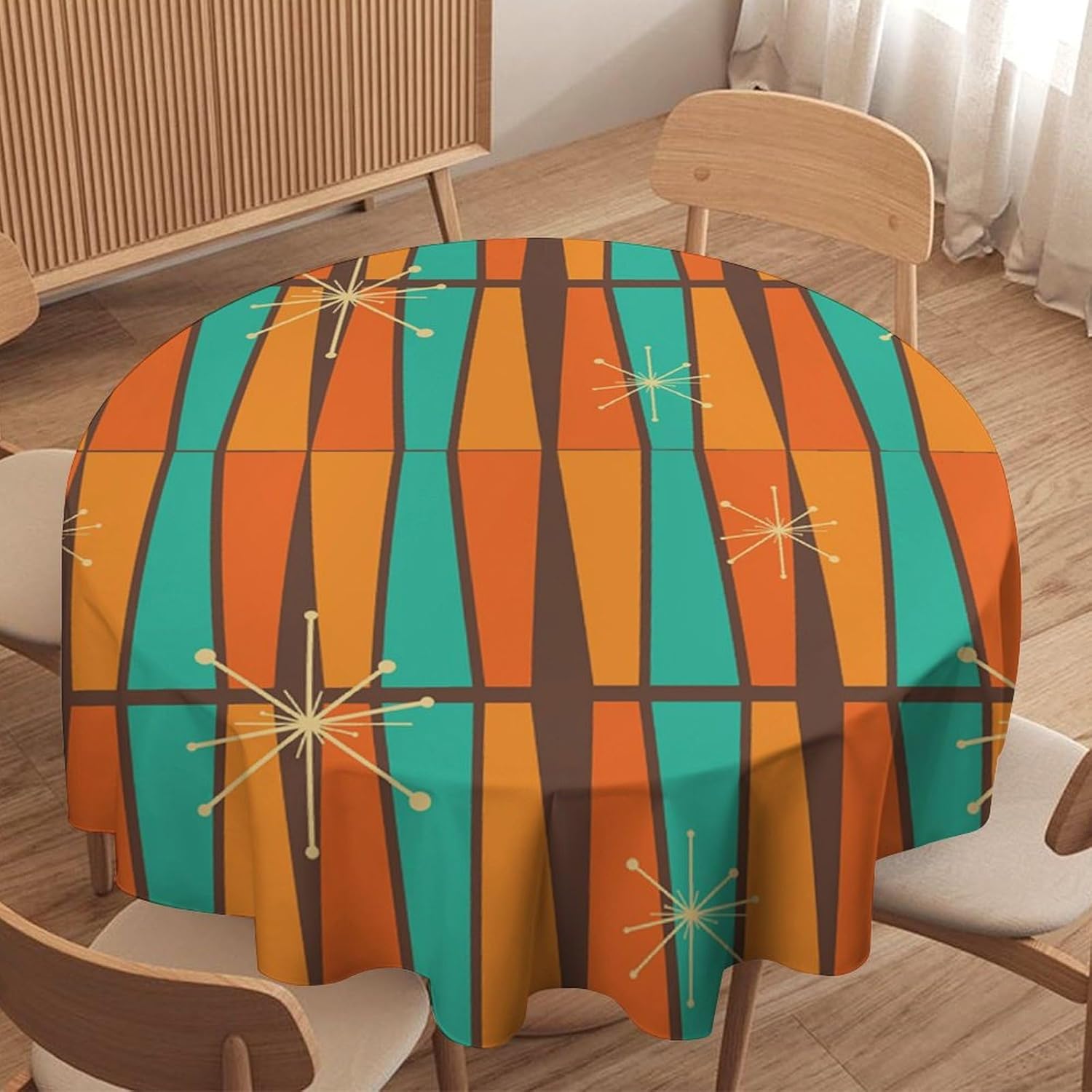 Taplak Meja Bundar Geometris O - Century Textile & Sewing Supply Online Shopping ulasan dan harga