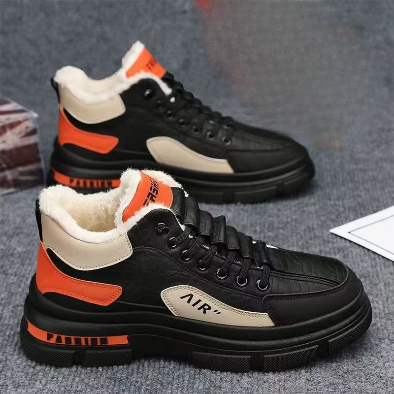 Desain Korea Pria -40 ° Sepatu - Sewing Fleece ulasan dan harga