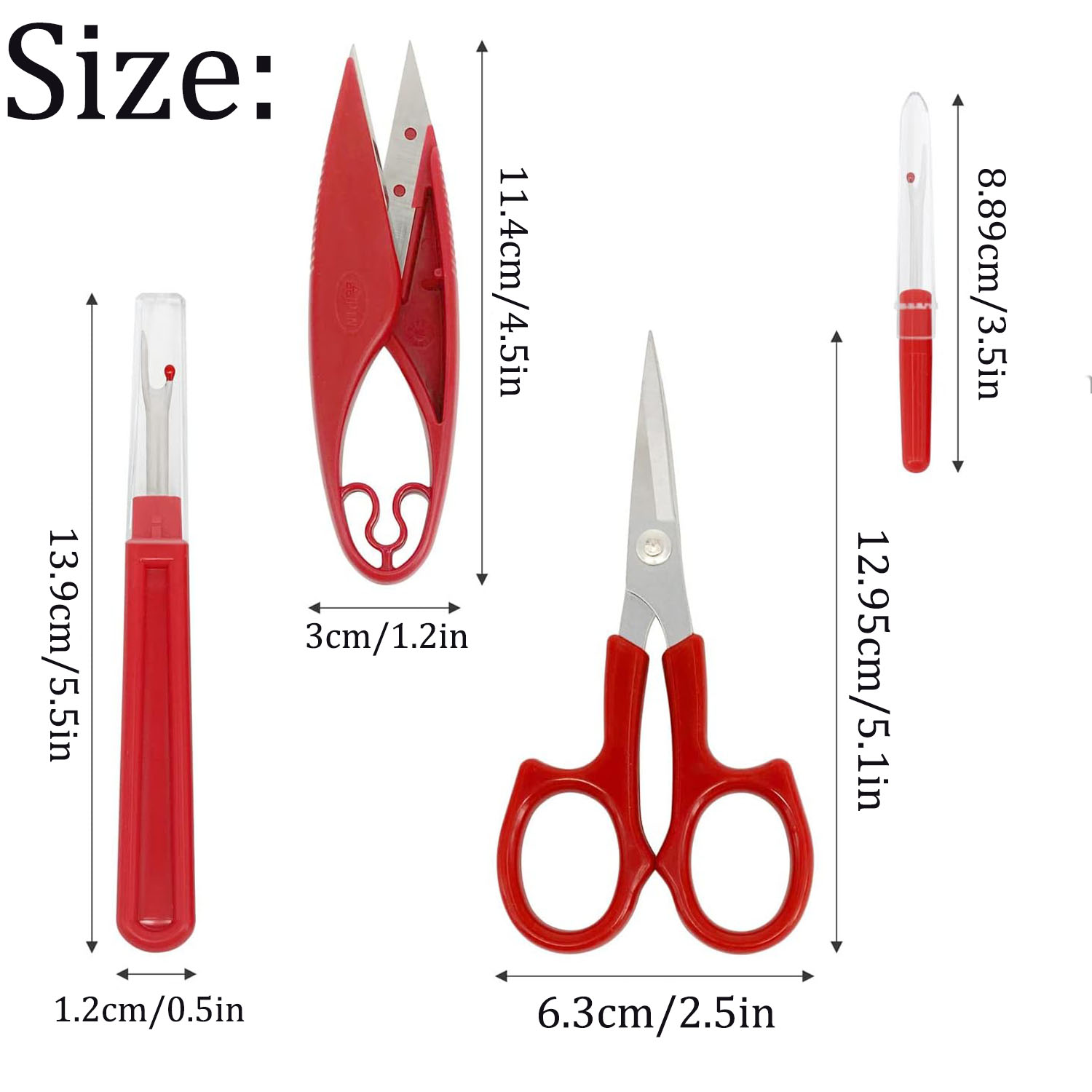 1/2/3 buah Kit Ripper jahitan  - Seam Ripper Tool ulasan dan harga