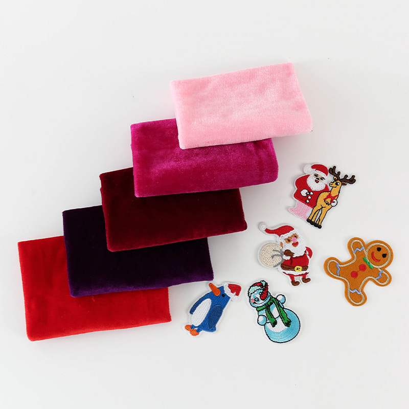 5 Buah 50X50Cm Kain Beludru Wa - Sewing Velvet Fabric ulasan dan harga