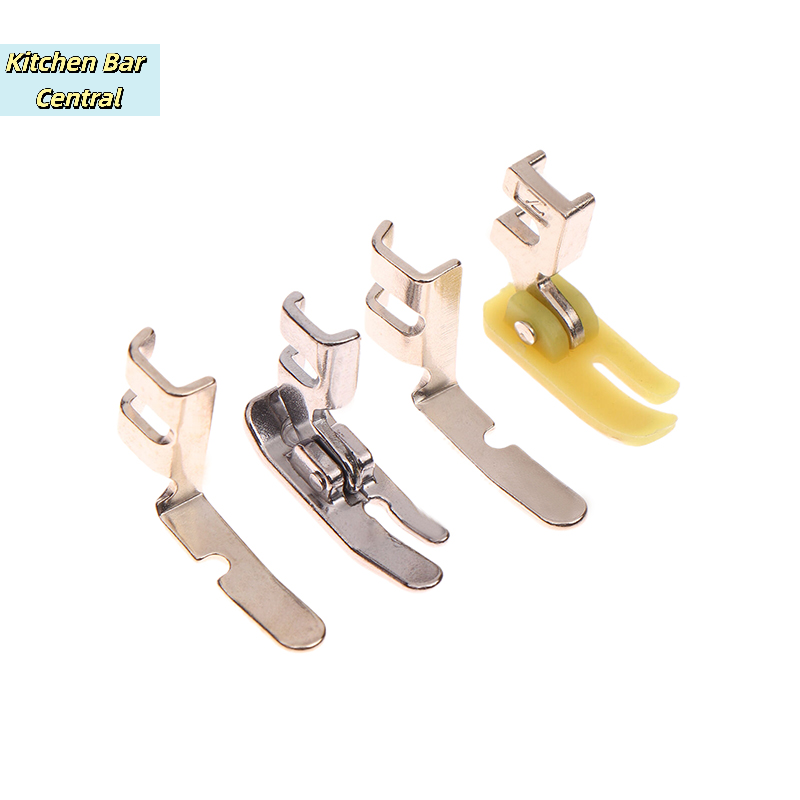 【4 Buah Set Kaki Penekan Ritsl - Zipper Foot Presser ulasan dan harga