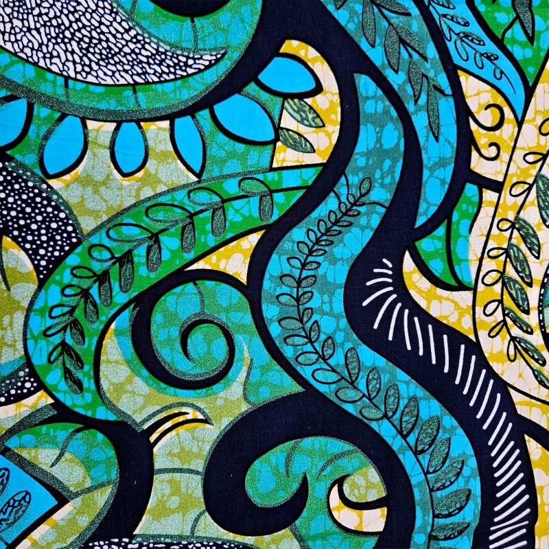 Kain Gaya Afrika Lebar 46 '' P - Sewing Batik ulasan dan harga
