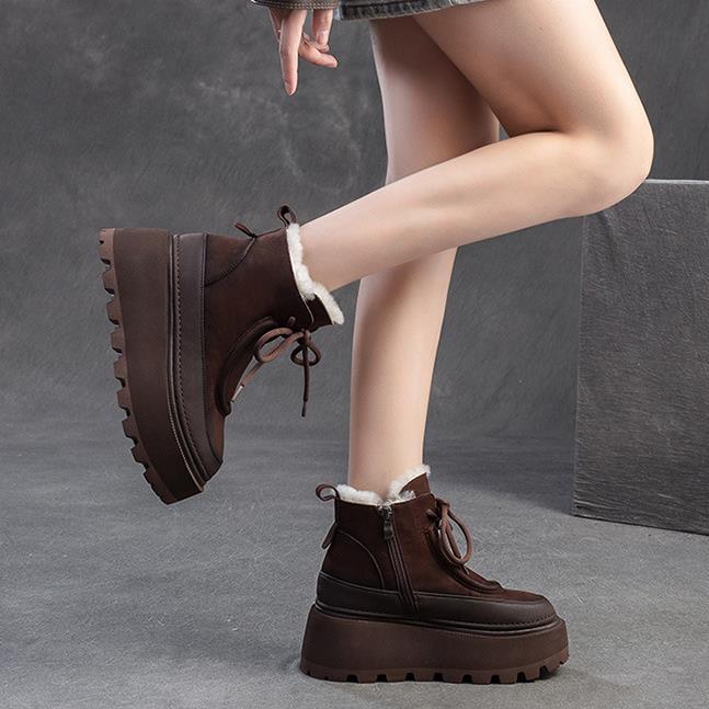 Sepatu Bot Salju Musim Dingin  - Sewing Fleece ulasan dan harga