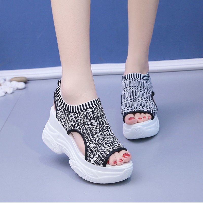 Sandal Wanita Musim Panas 2025 - Elastic Waistband Roll ulasan dan harga