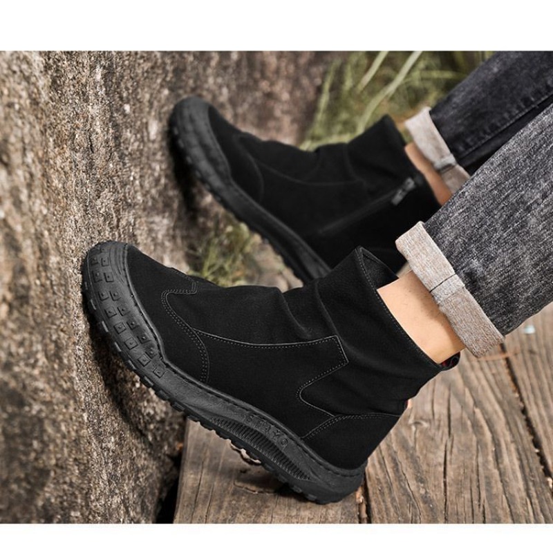 Sepatu Hiking High-Top Pria un - Sewing Nylon ulasan dan harga