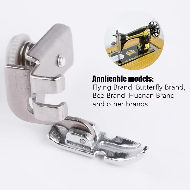 1 Buah Kaki Mesin Jahit Model  - Zipper Foot Presser ulasan dan harga