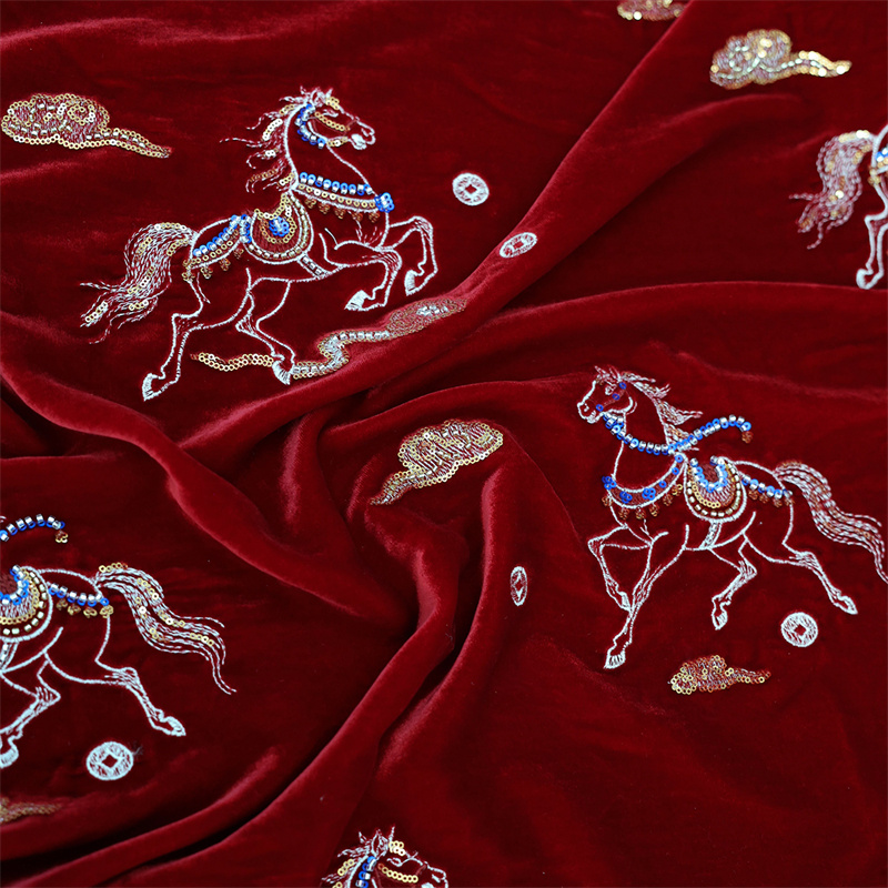 Bahan Jahit DIY Kain Sutra Des - Sewing Velvet Fabric ulasan dan harga