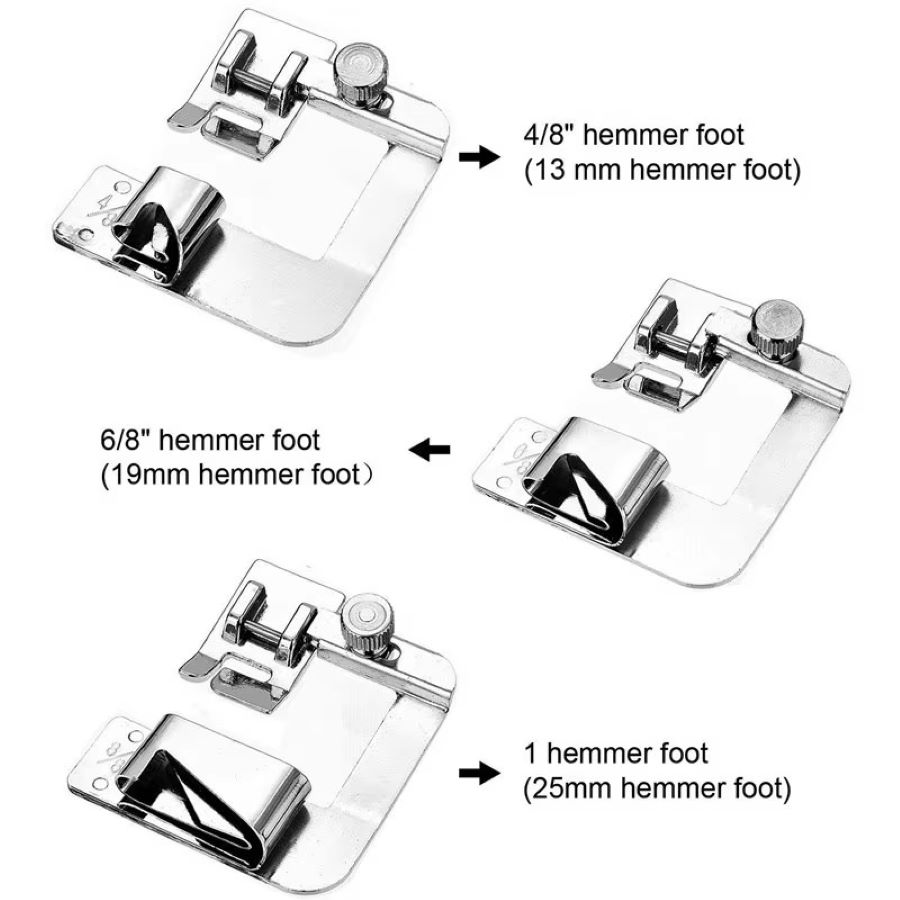 1PCS-3PCS 13/19/25mm Alat Pene - Sewing Hemming ulasan dan harga