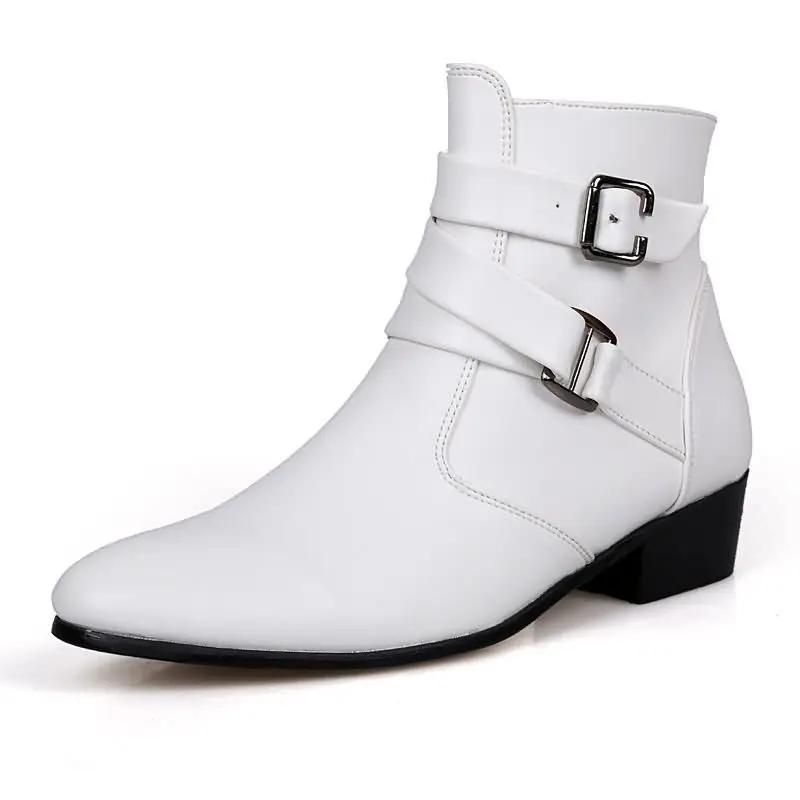 Sepatu Boots Pria Kulit Chelse - Sewing Nylon ulasan dan harga