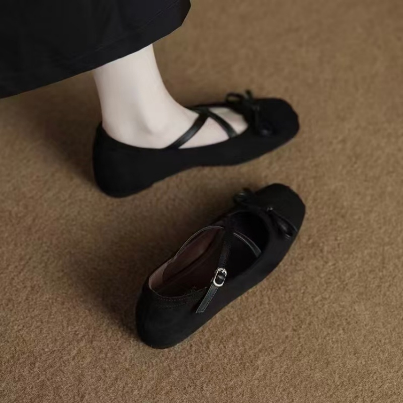 Sepatu Flat Mary Jane Wanita d - Elastic Waistband Roll ulasan dan harga