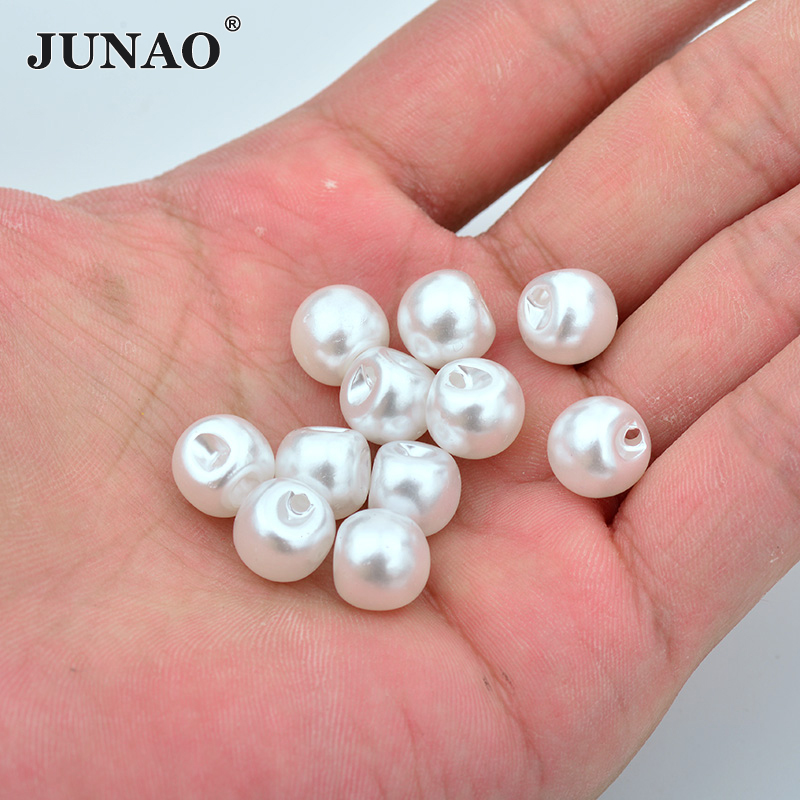 JUNAO 8mm 10m 12mm putih mutia - Button Hole Cutter ulasan dan harga