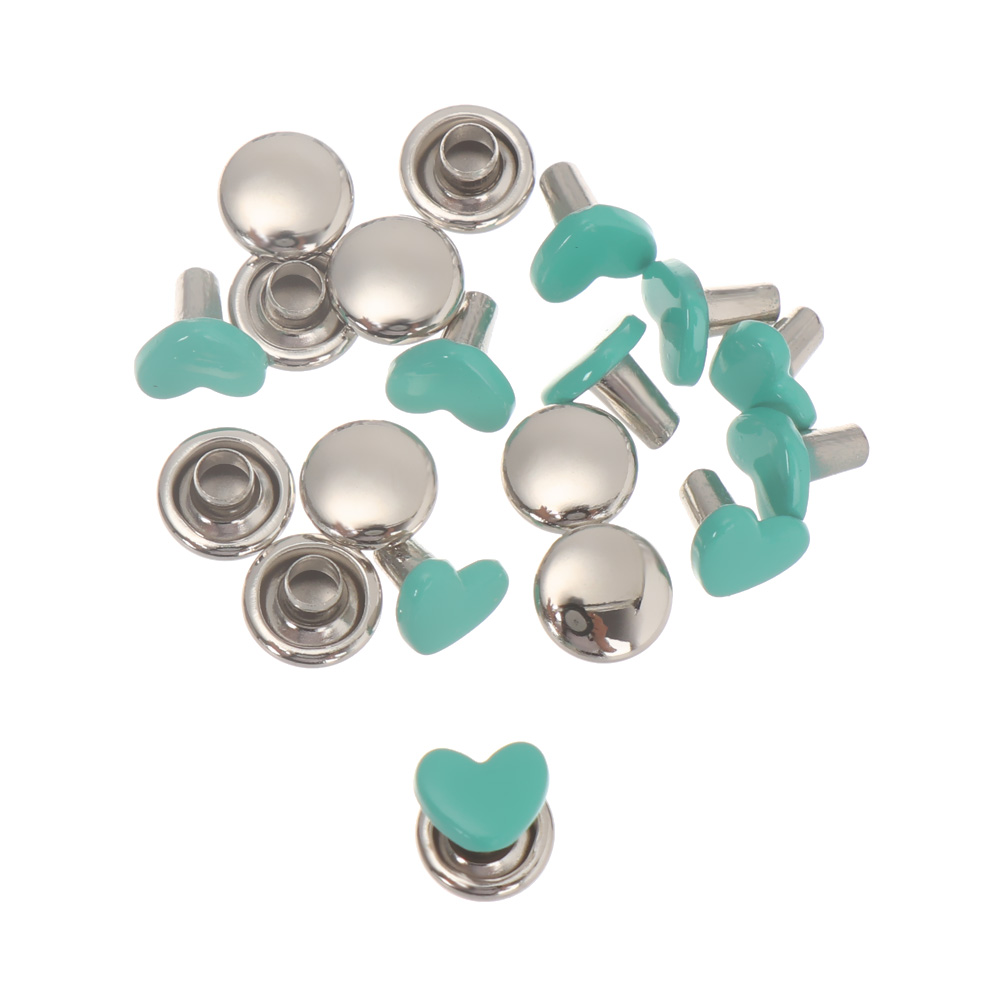 10Pcs Mini Hati Logam Lubang G - Sewing Eyelet Fabric ulasan dan harga