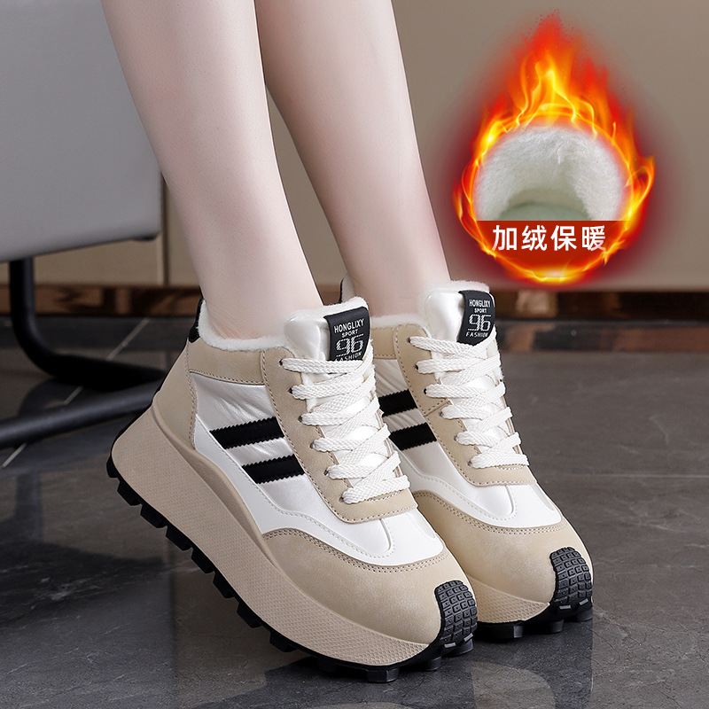 Sepatu Olahraga Kasual Wanita  - Sewing Fleece ulasan dan harga