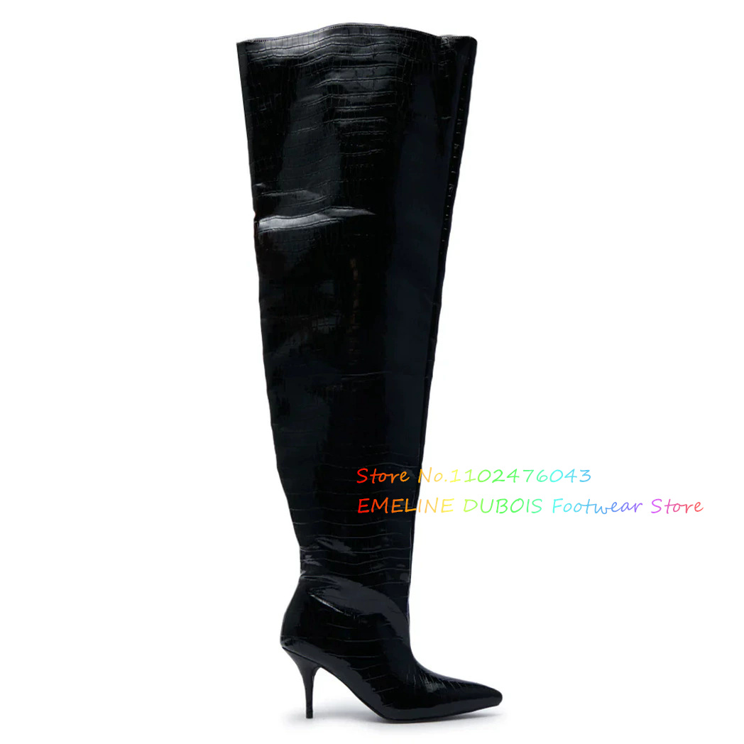 Sepatu Bot Wanita Elegan Motif - Sewing Zipper ulasan dan harga