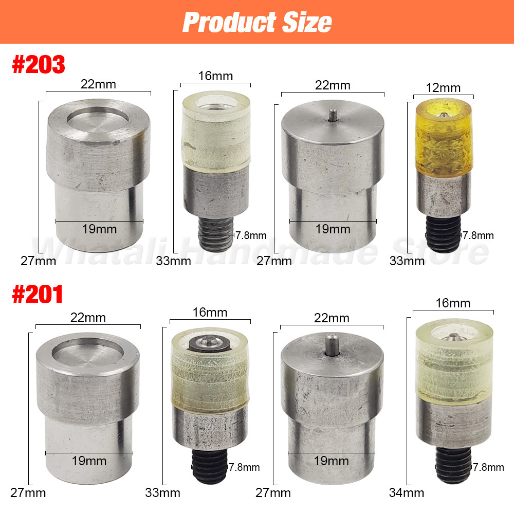 Kancing Jepret Pengencang Dies - Button Hole Cutter ulasan dan harga