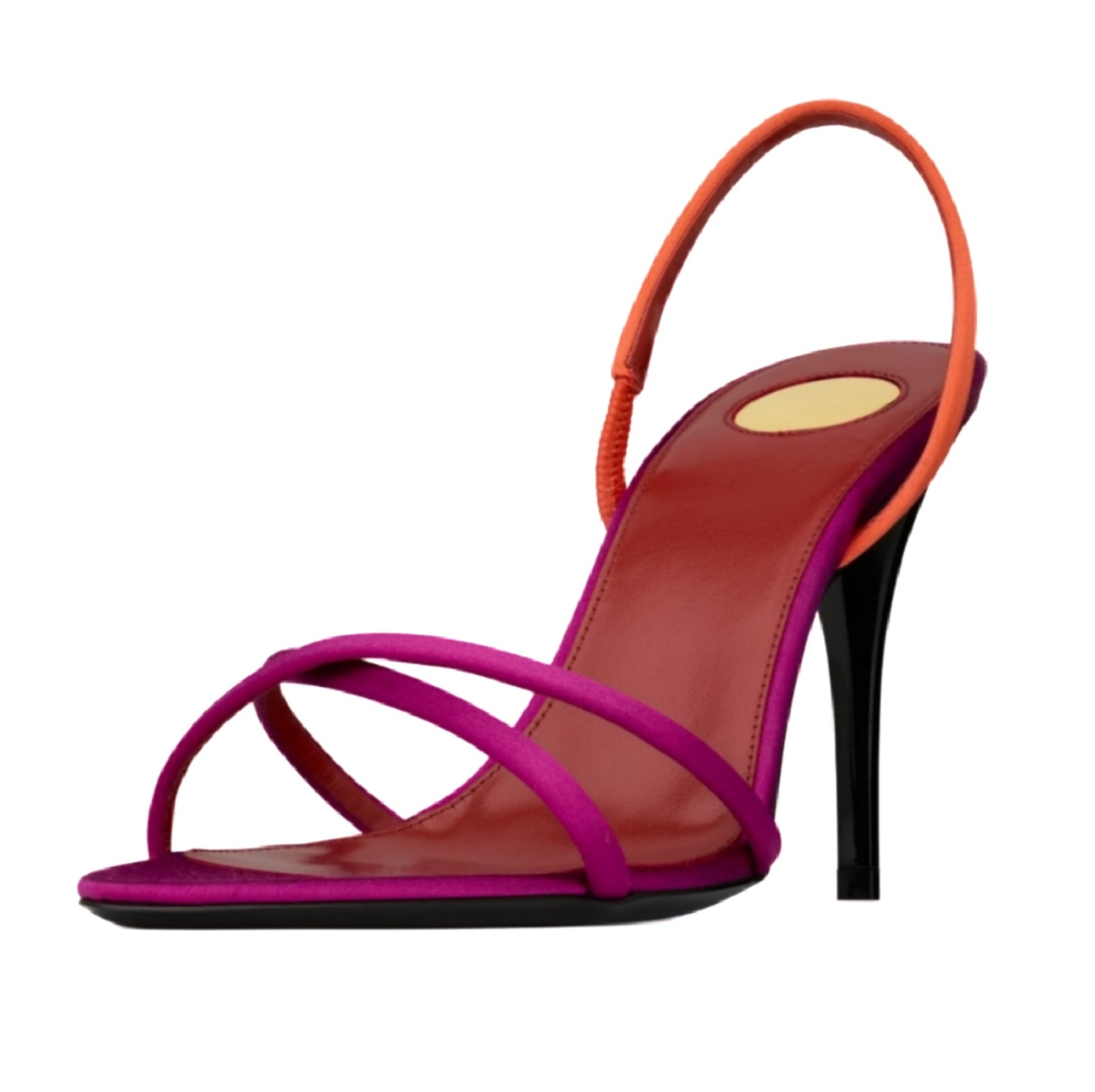 Sandal Stiletto Slingback Tali - Sewing Nylon ulasan dan harga