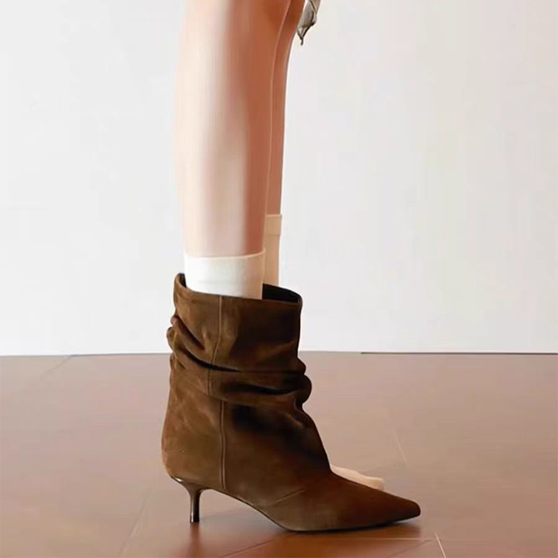 Sepatu Boots Wanita Mewah Sete - Sewing Nylon ulasan dan harga