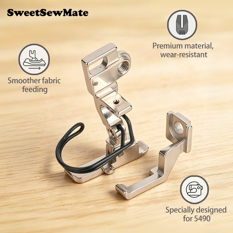 5490 Walking Foot Hemming Pres - Sewing Hemming ulasan dan harga