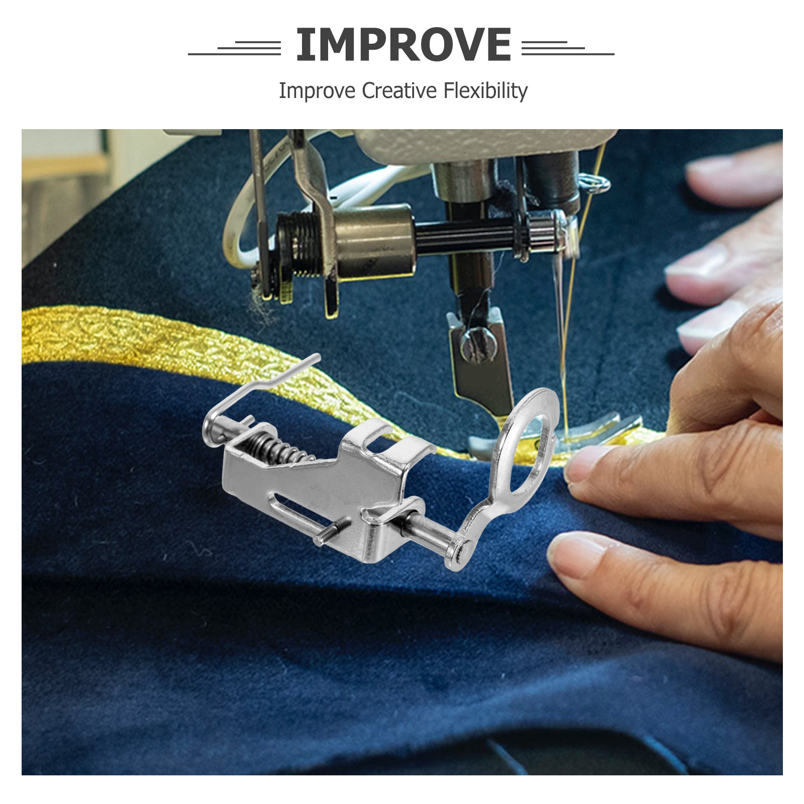 2Pcs Set Kaki Penekan Mesin Ja - Sewing Hemming ulasan dan harga