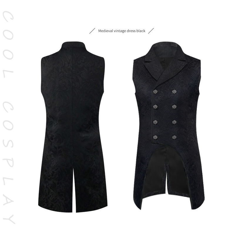 Rompi Pria Gaya Abad Pertengah - Sewing Vest ulasan dan harga