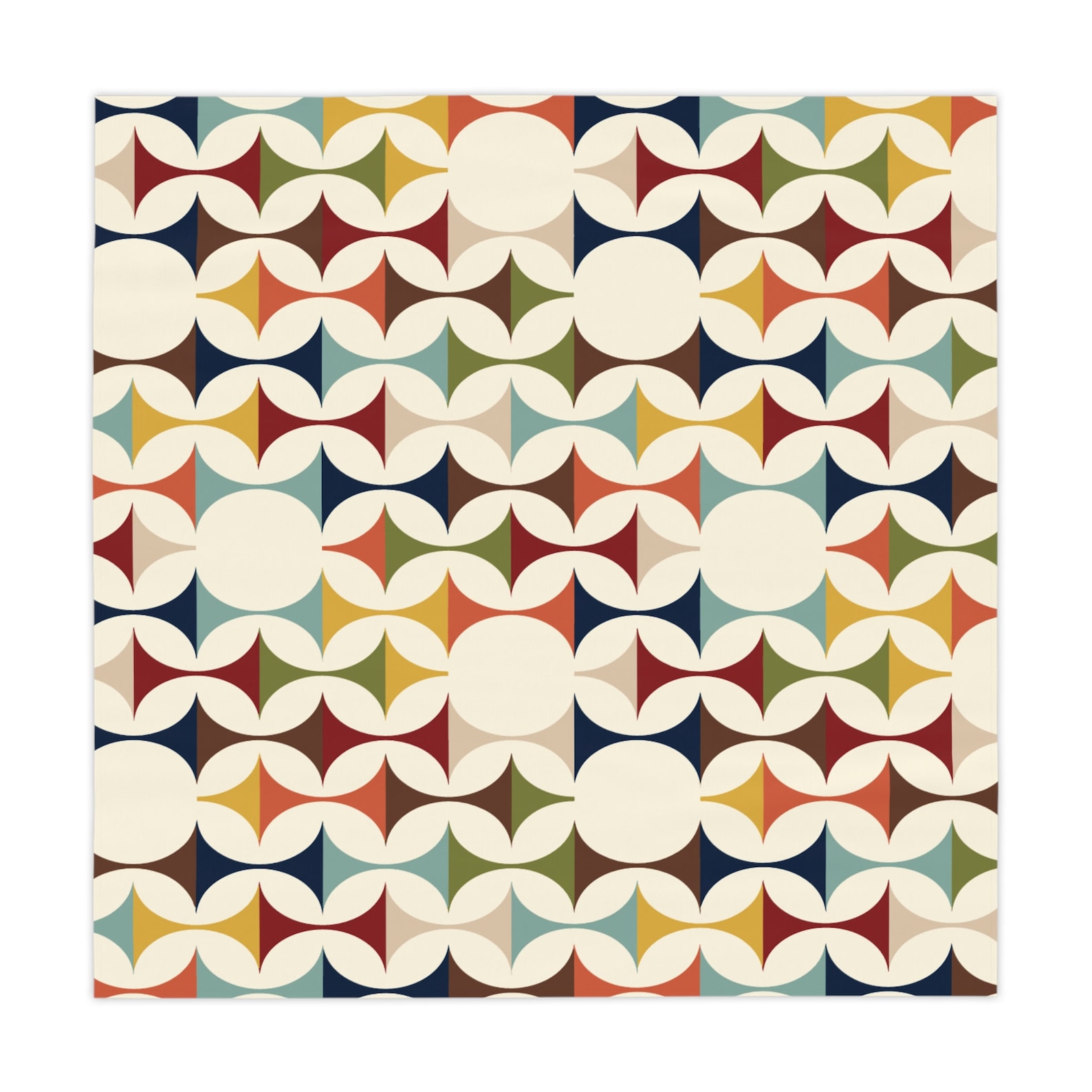 Taplak Meja Geometris Retro Mo - Century Textile & Sewing Supply Online Shopping ulasan dan harga