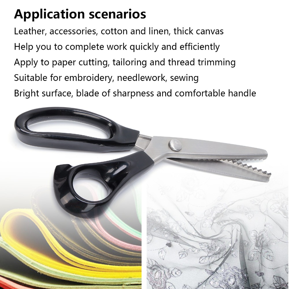 Gunting Pinking Bilah Bergelom - Pinking Shear Blade ulasan dan harga