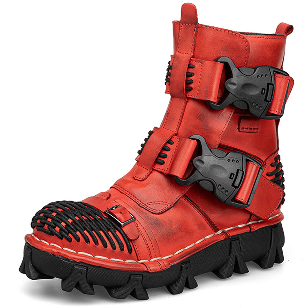 Sepatu Bot Sepeda Motor Kulit  - Sewing Latex ulasan dan harga