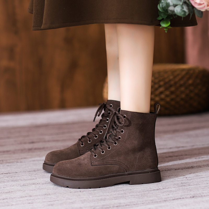 Sepatu Bot Tempur Wanita Warna - Sewing Nylon ulasan dan harga
