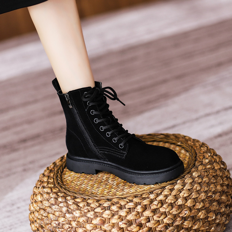 Sepatu Bot Tempur Wanita Warna - Sewing Nylon ulasan dan harga