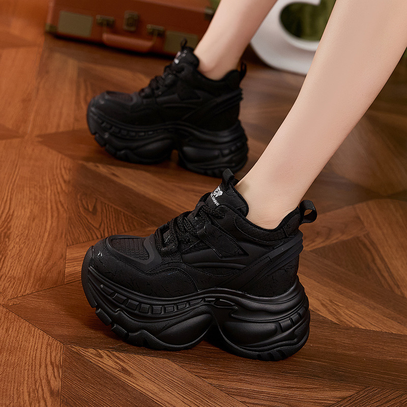 Sepatu Dad Shoes Wanita Sol Te - Sewing Fleece ulasan dan harga