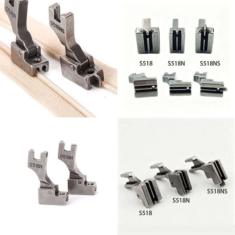 S518 S518N S518NS Kaki Penekan - Zipper Foot Presser ulasan dan harga