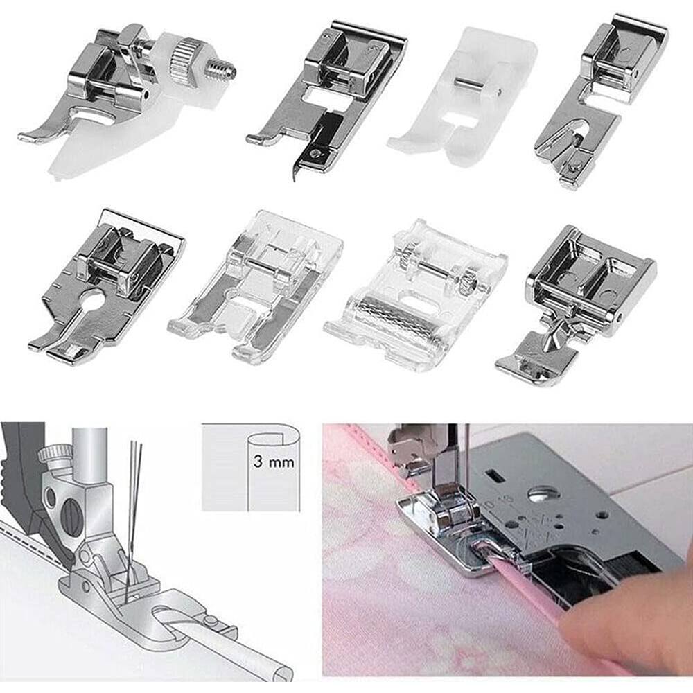 13 buah/kotak Set kaki Presser - Zipper Foot Presser ulasan dan harga