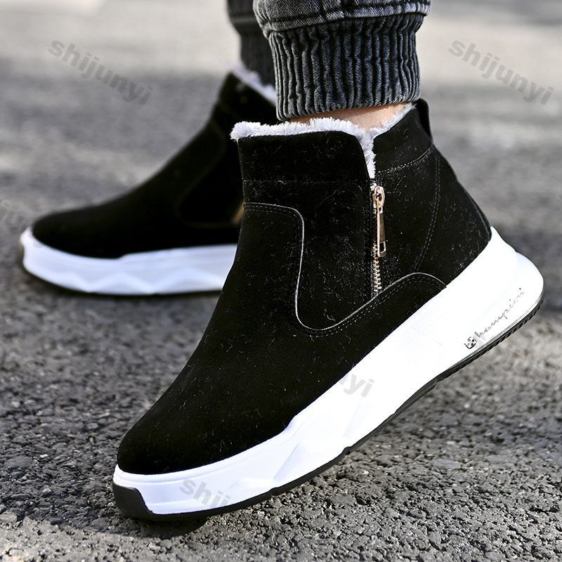 Sepatu bot salju tebal untuk p - Sewing Zipper ulasan dan harga