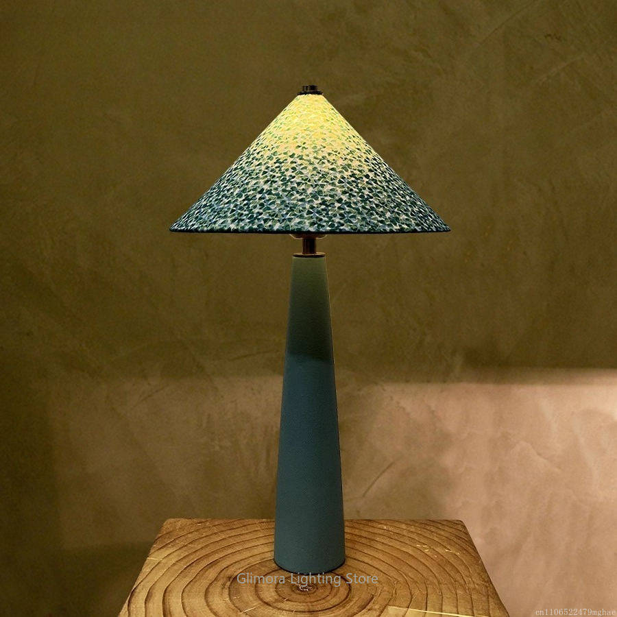 Lampu Meja Bentuk Payung Teal: - Century Textile & Sewing Supply Online Shopping ulasan dan harga