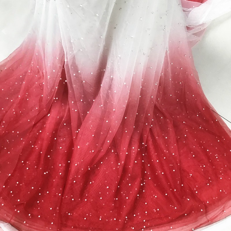 Kain Tulle Gradasi Mutiara 100 - Sewing Batik ulasan dan harga
