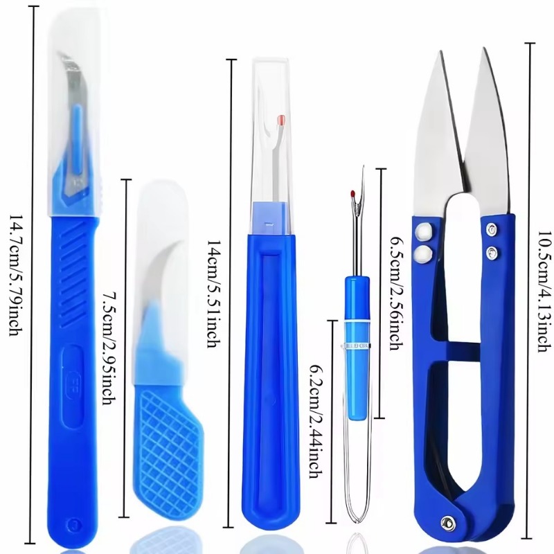 5pcs Set Pembuka Jahitan Jahit - Seam Ripper Tool ulasan dan harga