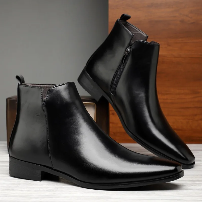 Sepatu Bot Pria Baru Sepatu Bo - Sewing Nylon ulasan dan harga