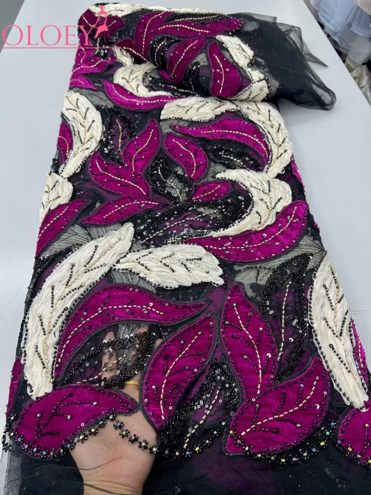OLOEY Kain Brokat Beludru Berp - Sewing Velvet Fabric ulasan dan harga