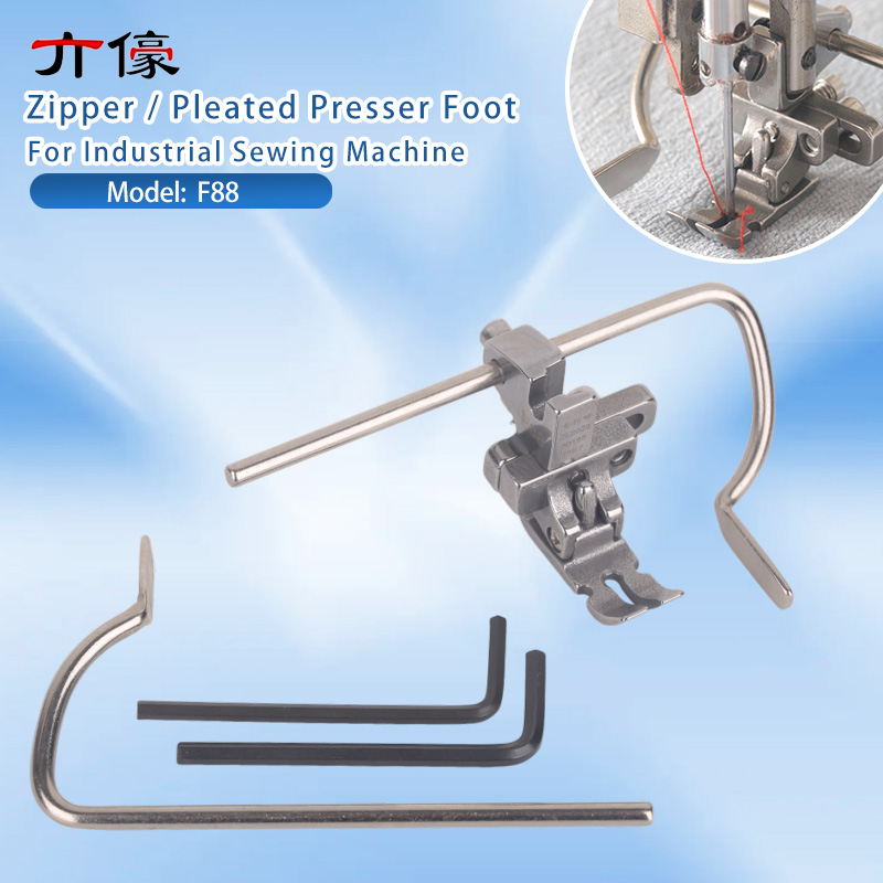 F88 6-in-1 Alat Penekan Multif - Zipper Foot Presser ulasan dan harga