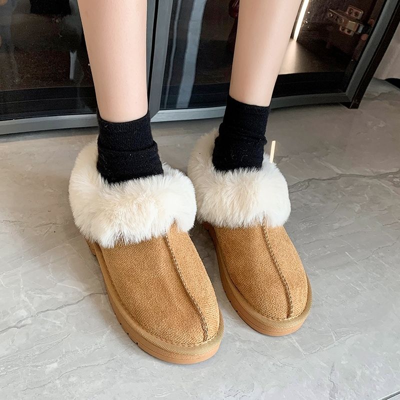 Sepatu Wanita Gaya Korea Warna - Sewing Fleece ulasan dan harga