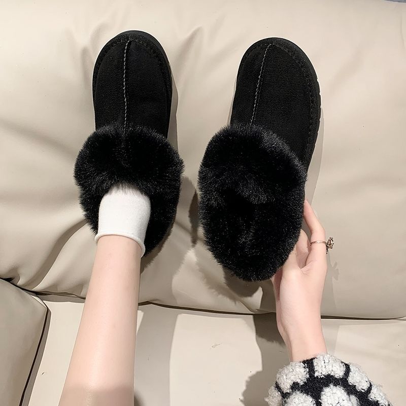 Sepatu Wanita Gaya Korea Warna - Sewing Fleece ulasan dan harga